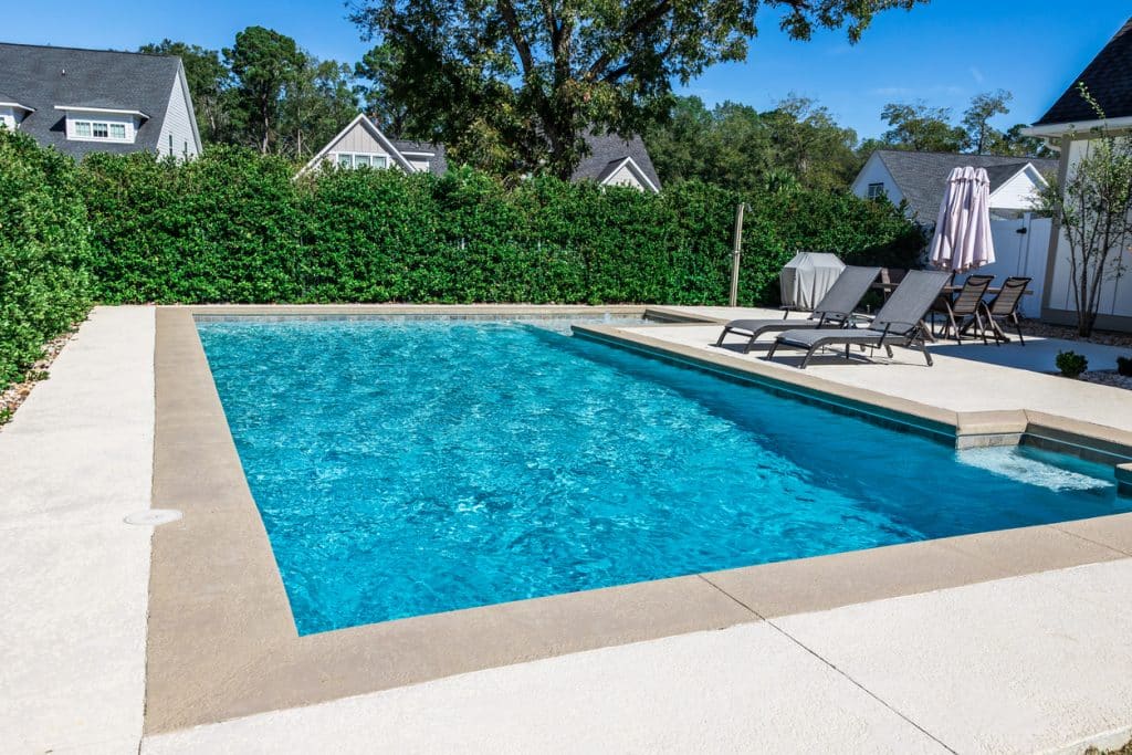 new swimming pool